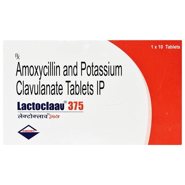 LACTOCLAAV 375 Tablet 10's Price, Uses, Side effects, Substitutes | Netmeds