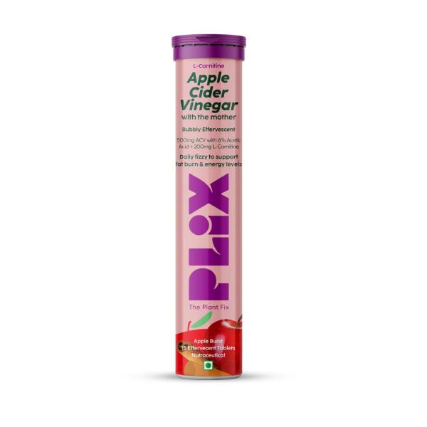 l carnitine apple cider vinegar The Plant Fix Plix L-Carnitine ACV Effervescent Tablets L-Carnitine with Apple Cider Vinegar