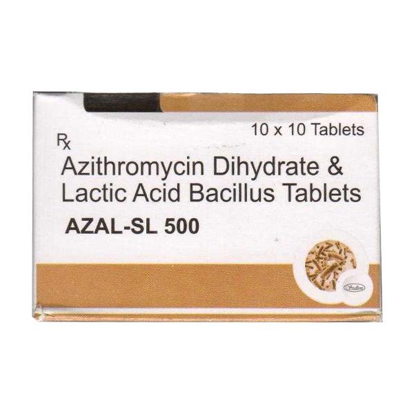 AZAL SL 500 Tablet 10's Price, Uses, Side effects, Substitutes | Netmeds