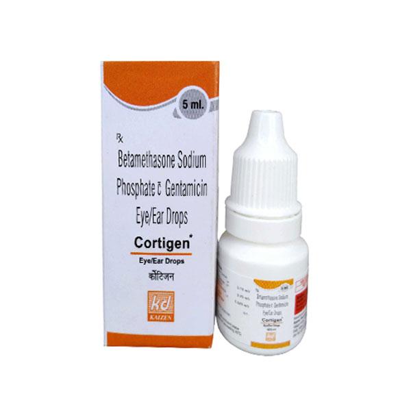CORTIGEN Eye Drops 5ml Price, Uses, Side effects, Substitutes | Netmeds