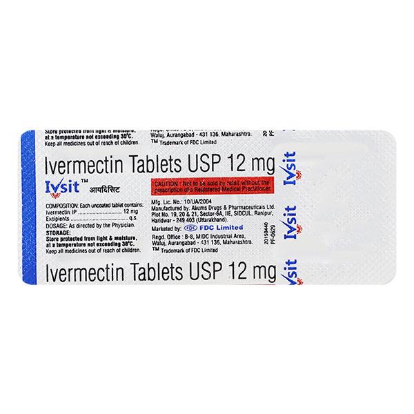 IVSIT 12 Tablet 1's