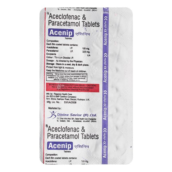 ACENIP Tablet 10's
