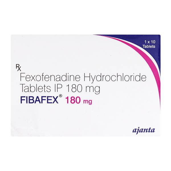 FIBAFEX 180mg Tablet 10's Price, Uses, Side effects, Substitutes | Netmeds