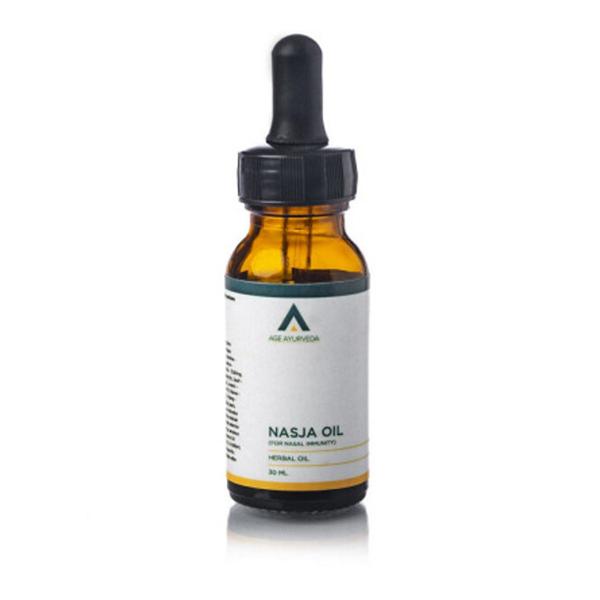 Age Ayurveda Nasja Herbal Nasal Drops Oil 30 ml