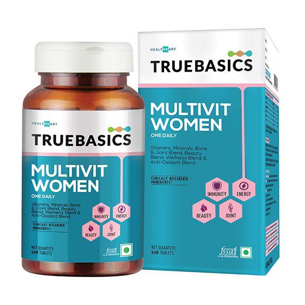 TrueBasics Multivit Women Tablets 90's