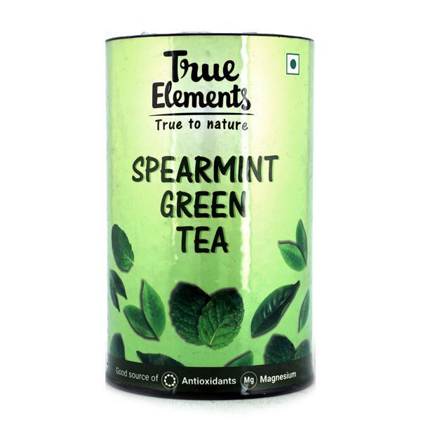Buy True Elements Spearmint Green Tea 100 gm Online at Discounted Price ...