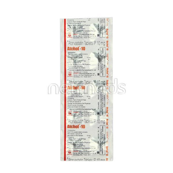 Atchol 10mg Tablet 10'S Price, Uses, Side effects, Substitutes | Netmeds