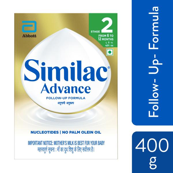 Similac Advance 2 Powder 400 gm -Refill Pack for Infant Nutrition | Netmeds