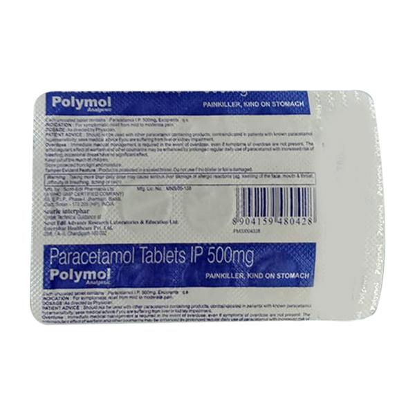 POLYMOL 500mg Tablet 15's