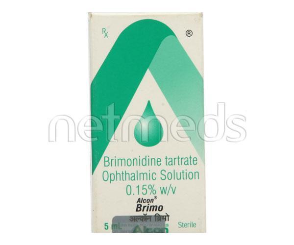 Brimo Eye Drops 5ml Price, Uses, Side effects, Substitutes | Netmeds