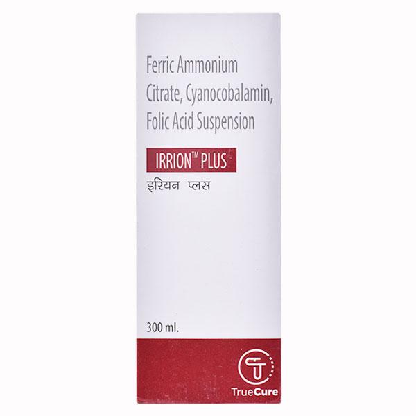 IRRION PLUS Syrup 300ml Price, Uses, Side effects, Substitutes | Netmeds