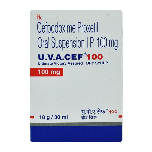 Buy UVA Cef 100mg Syrup 30ml Online at Upto 25% OFF | Netmeds