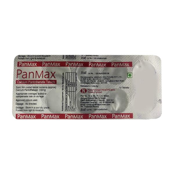 PANMAX Tablet 10's Price, Uses, Side effects, Substitutes | Netmeds