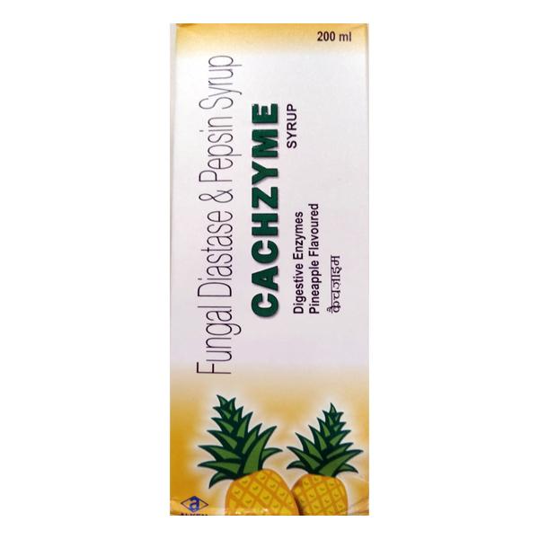 CACHZYME Syrup 200ml Price, Uses, Side effects, Substitutes | Netmeds