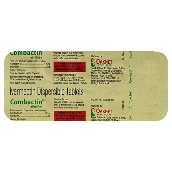 COMBACTIN 12 Tablet 10's