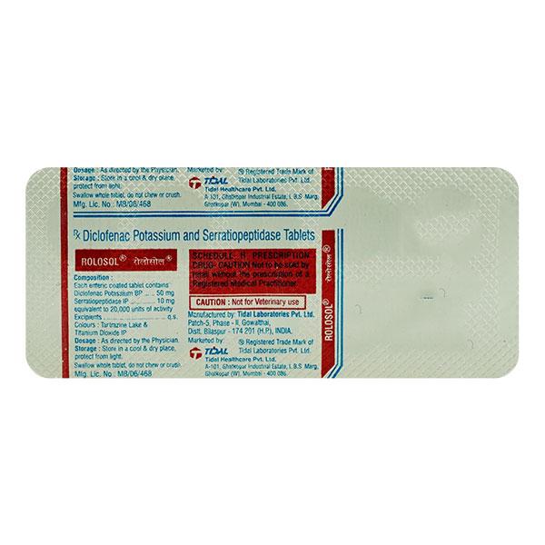 ROLOSOL Tablet 10's