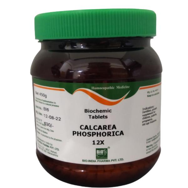 Bio-India's Biochemic Tablet - Calcarea Phosphoric 12X 450 gm Online at ...