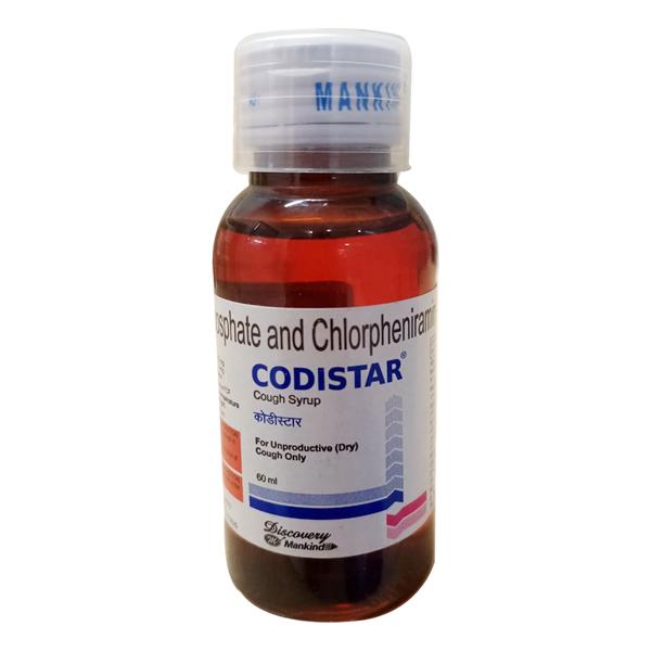 Codistar Syrup 60ml : Uses, Side Effects, Price | Netmeds