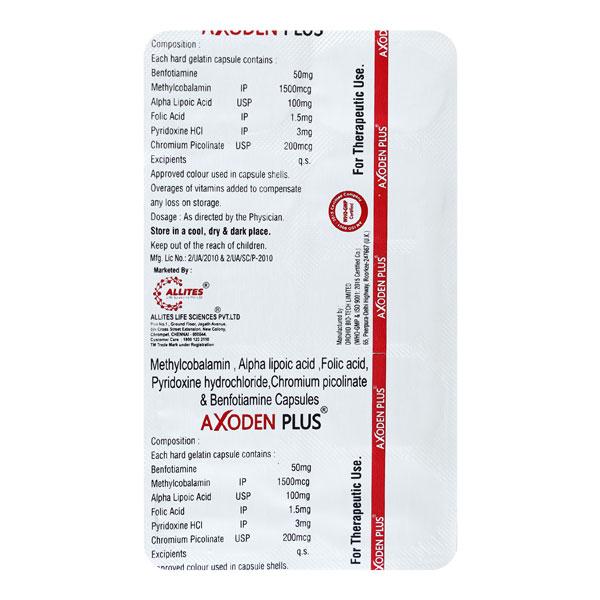 AXODEN PLUS Capsule 10's