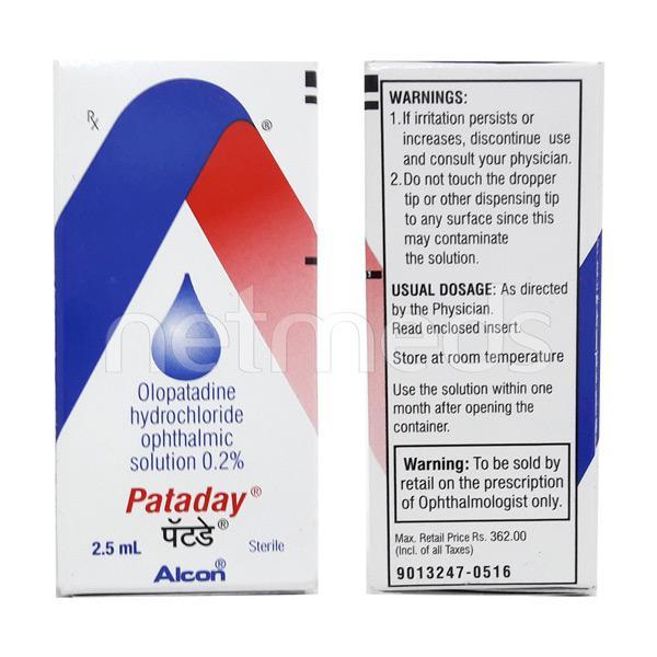 Pataday Eye Drops 2.5ml