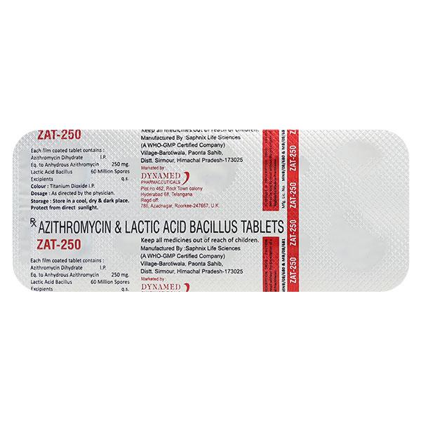 ZAT 250 Tablet 6's