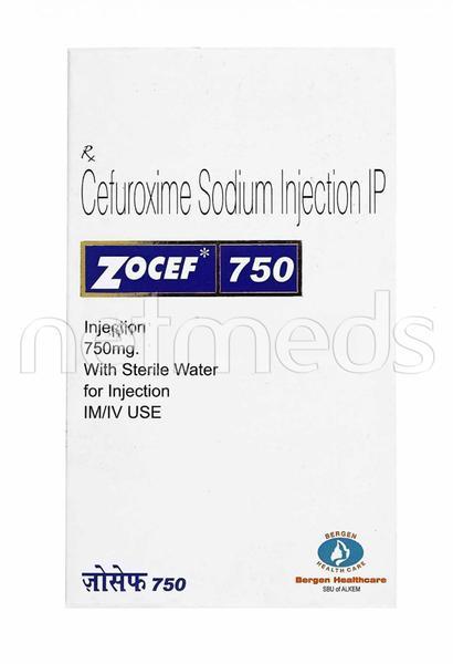 Zocef 750mg Injection 1's Price, Uses, Side effects, Substitutes | Netmeds