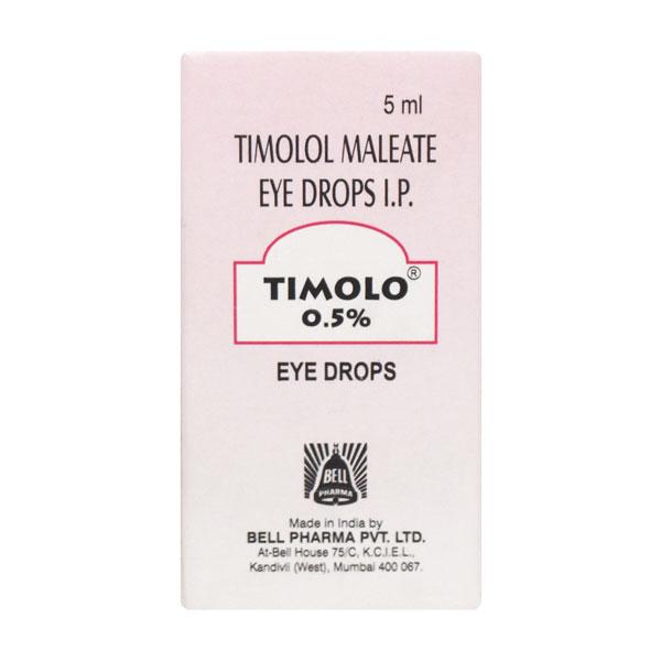 Buy TIMOLO 0.5% Eye Drops 5ml Online at Upto 25% OFF | Netmeds