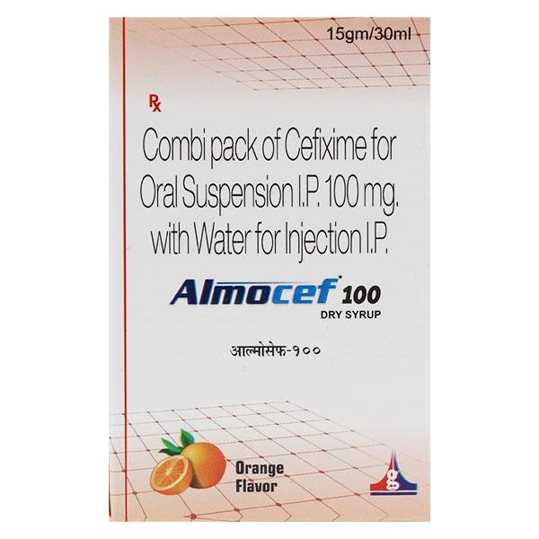 ALMOCEF 100 Dry syrup 30ml Price, Uses, Side effects, Substitutes | Netmeds