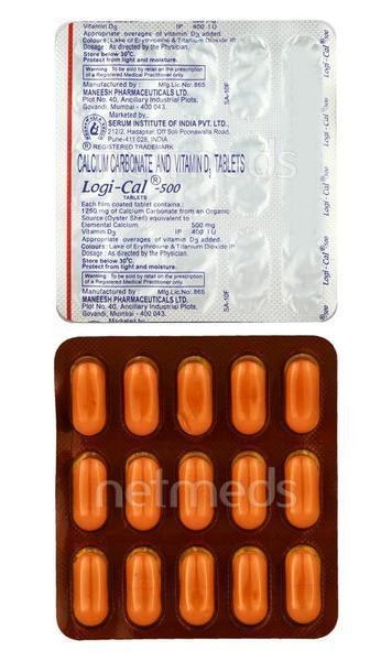 Logical 500mg Tablet 15'S