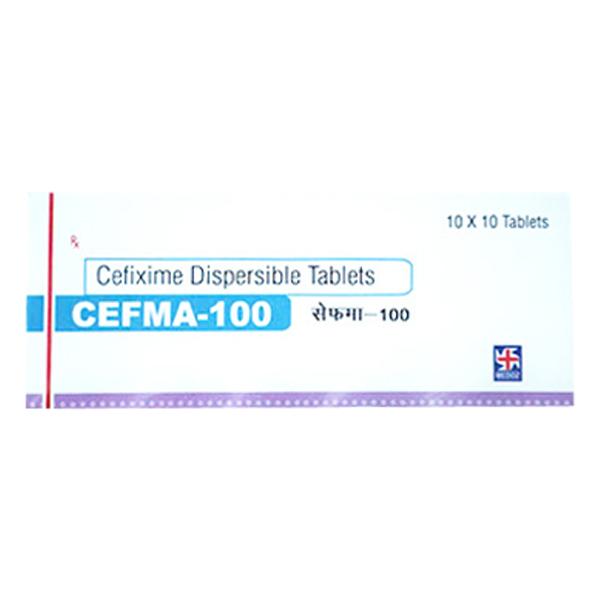CEFMA 100 Dispersible Tablet 10's