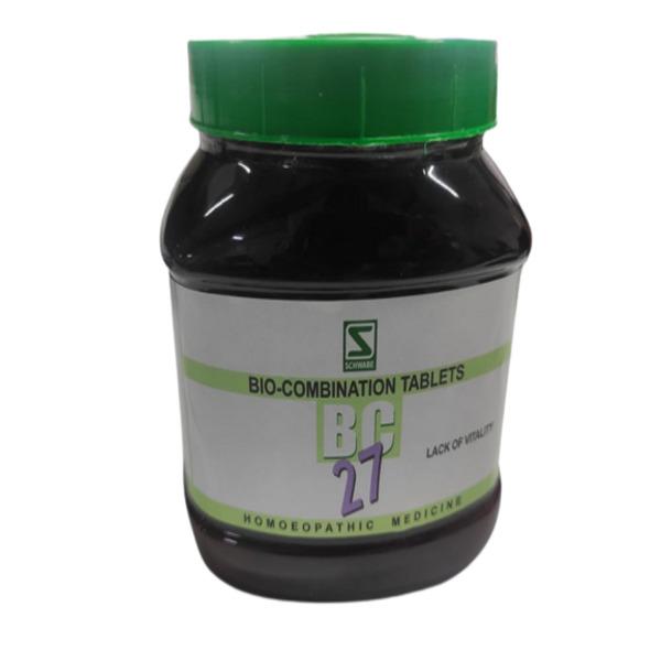 Dr.Willmar Schwabe BC 27 Tablet For Lack Of Vitality 550 gm