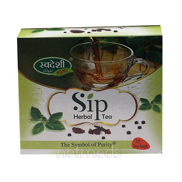 Swadeshi Sip Herbal Tea 10's online at best price-Speciality Medicines