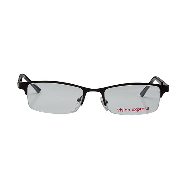Buy Vision Express 29164 Gun Metal Rectangle Eyeglasses (Including Anti ...