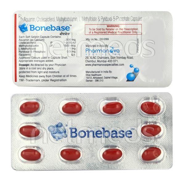 Bonebase Capsule 10'S : Price, Uses, Side Effects | Netmeds
