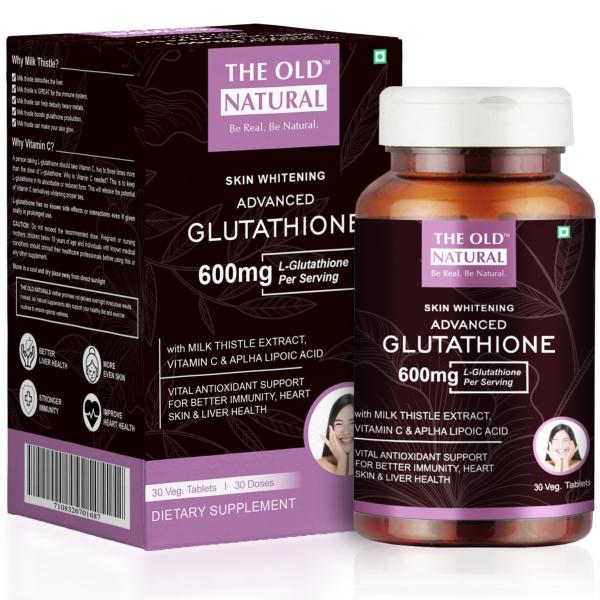 l-glutathione 600mg Buy The Old Natural Advance Glutathione 600mg Veg Tablet 30's Online at  Discounted Price