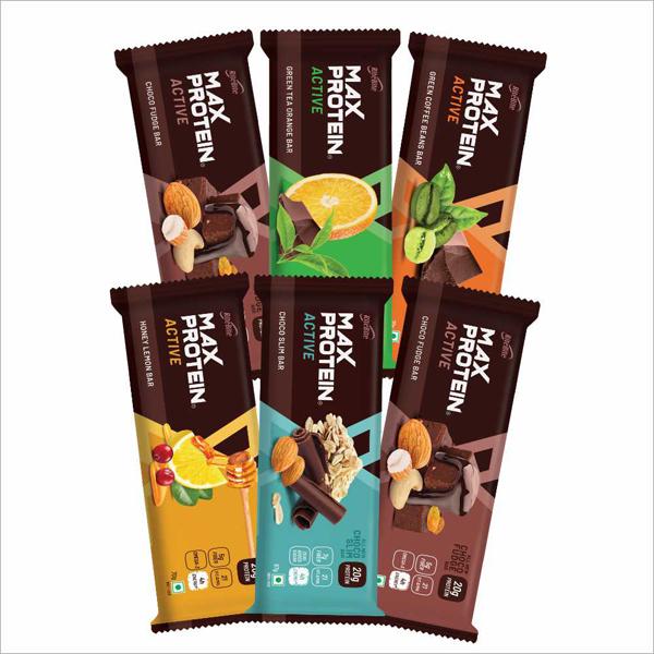 RiteBite Active Variety Energy Bar - Choco Fudge, Honey Lemon, Green ...
