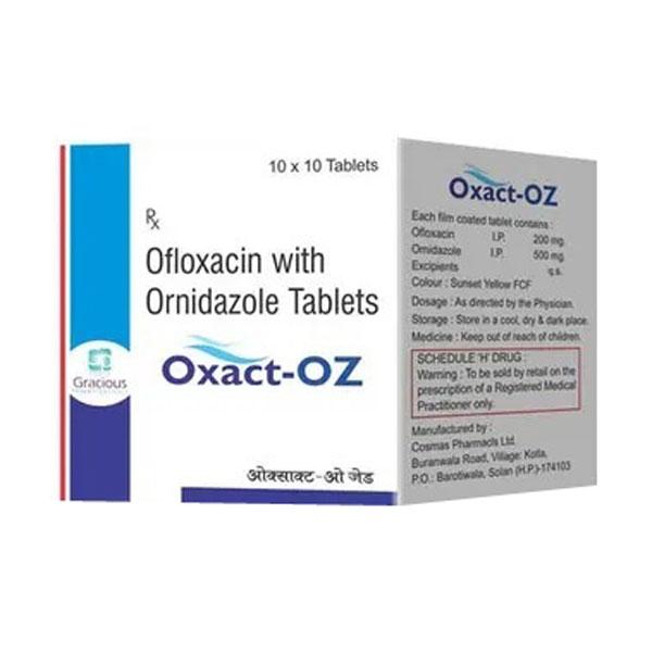 Buy Oxact OZ Tablet 10'S Online at Upto 25% OFF | Netmeds