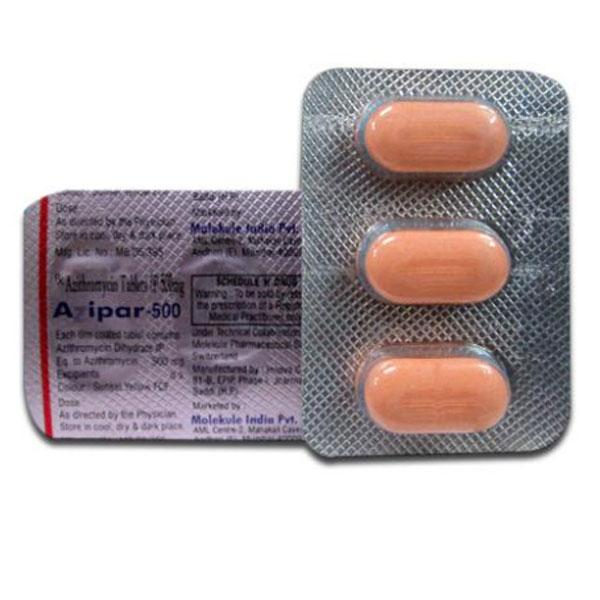 AZIPAR 500 Tablet 3's