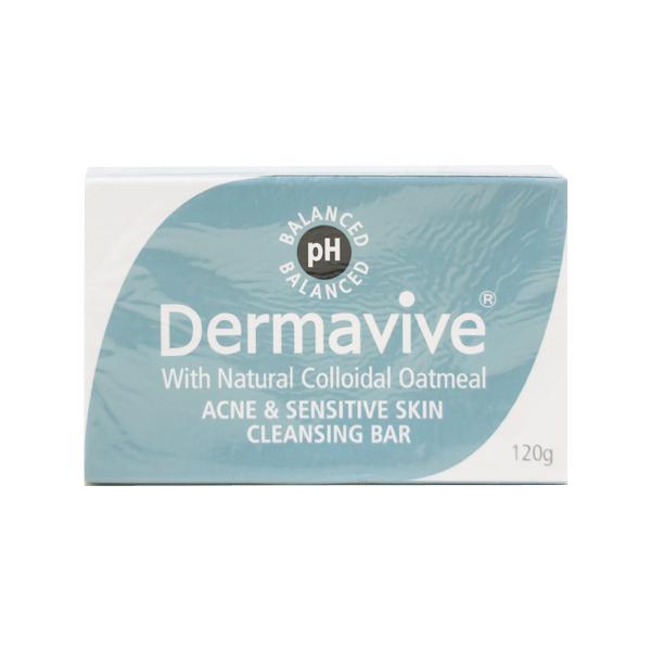 Dermavive Acne & Sensitive Skin Cleansing Bar 120g