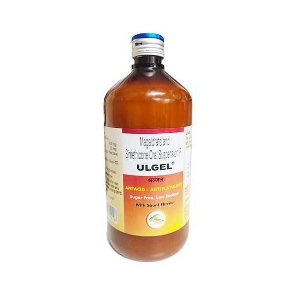 Ulgel Sugar Free Low Sodium Saunf Flavour Suspension 450ml : Uses, Side ...