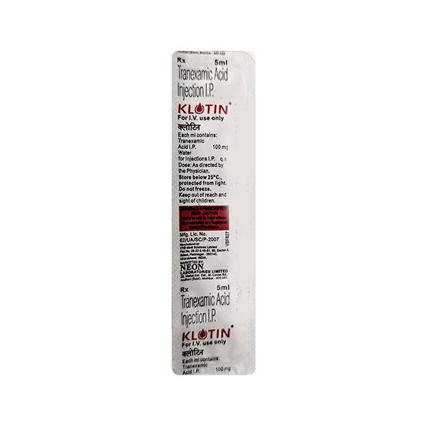 KLOTIN Injection 5ml