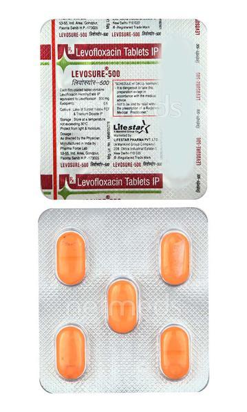 Levosure 500mg Tablet 5'S