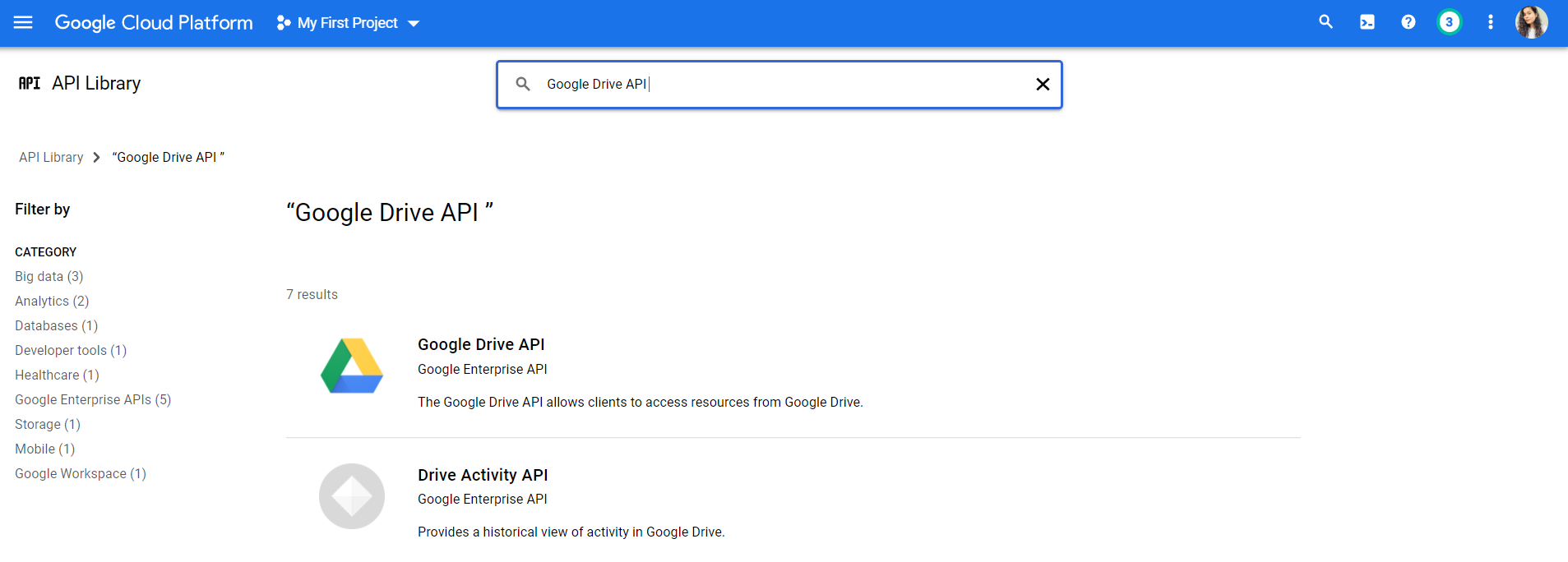 Google Drive API