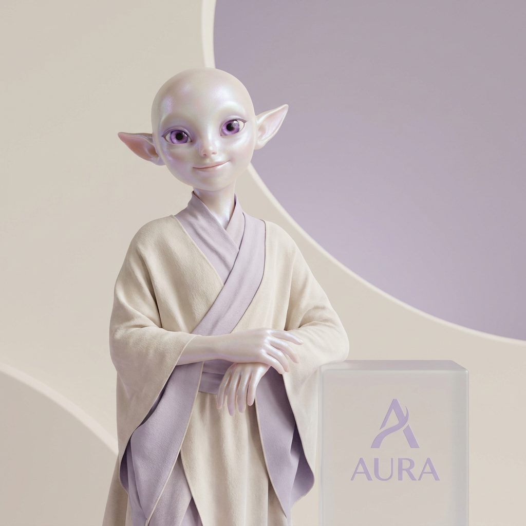 Non-human AI persona for a brand mascot or IP-driven content campaign