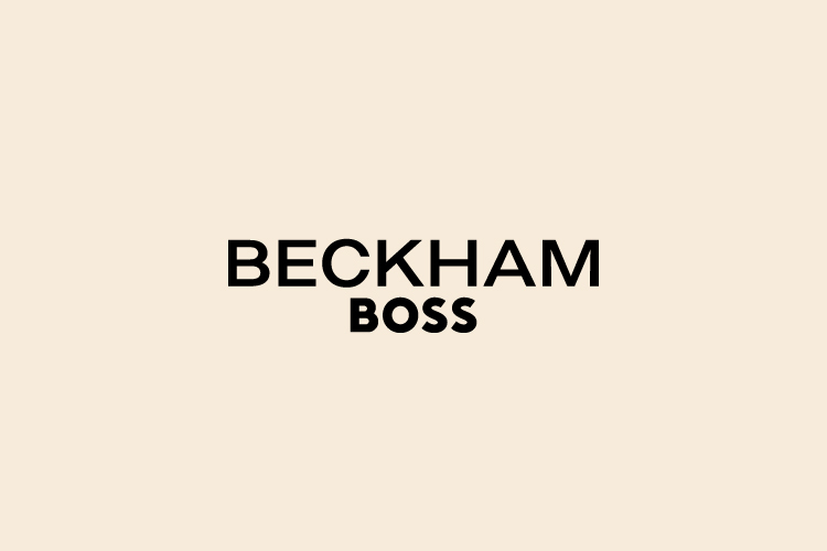 BOSS Global Campaign BECKHAM X BOSS Banner