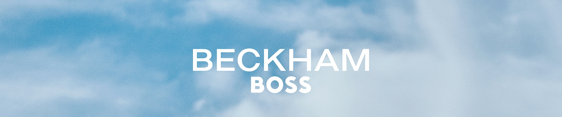 Beckham x BOSS menswear collection