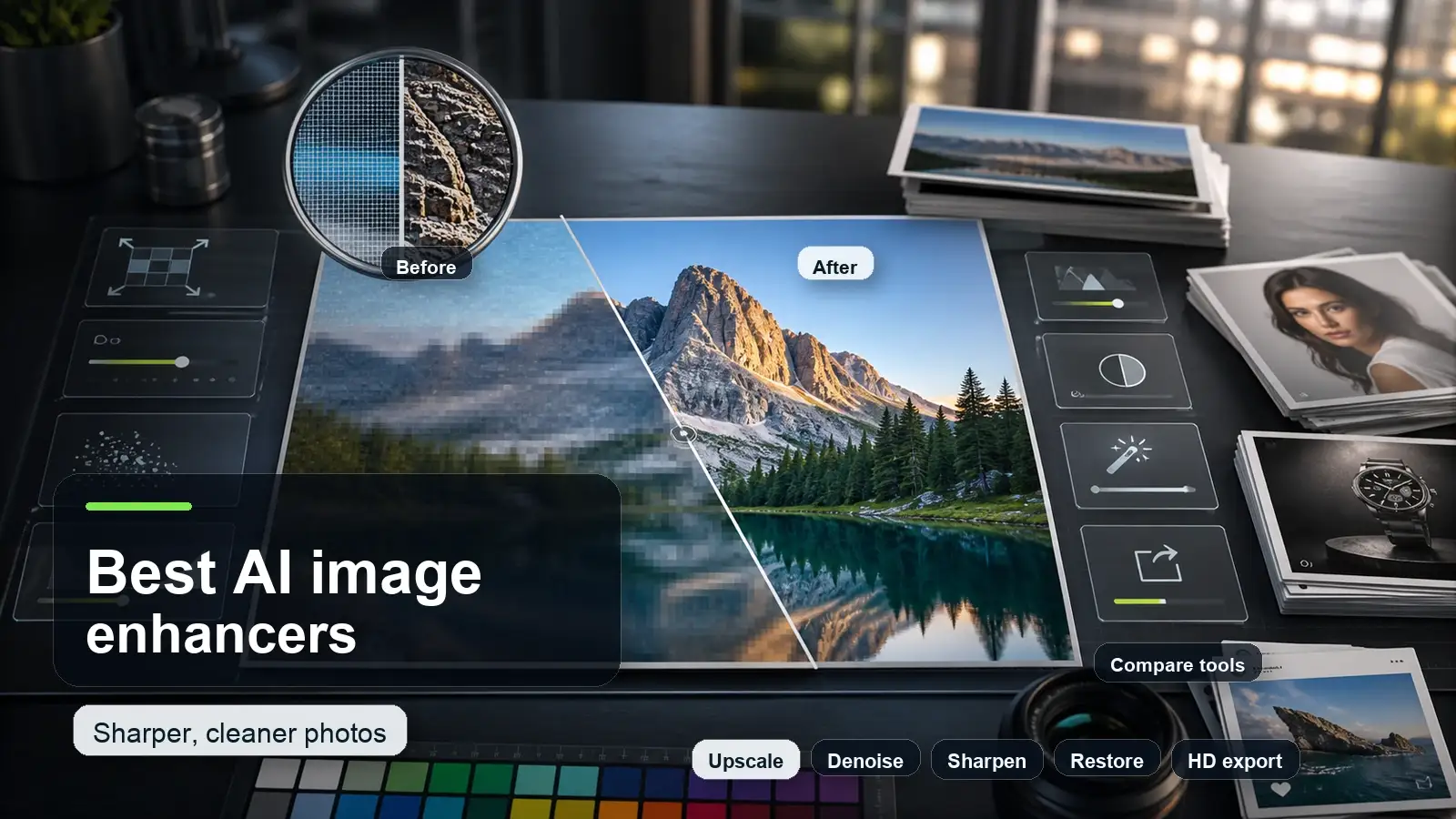 Best AI image enhancer tools for sharper, cleaner photos in 2026: compare the top picks
