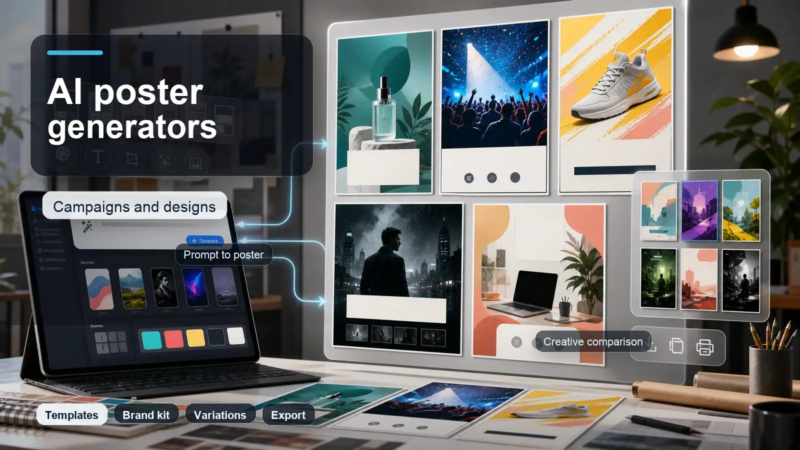 Best AI poster generators for campaigns and designs