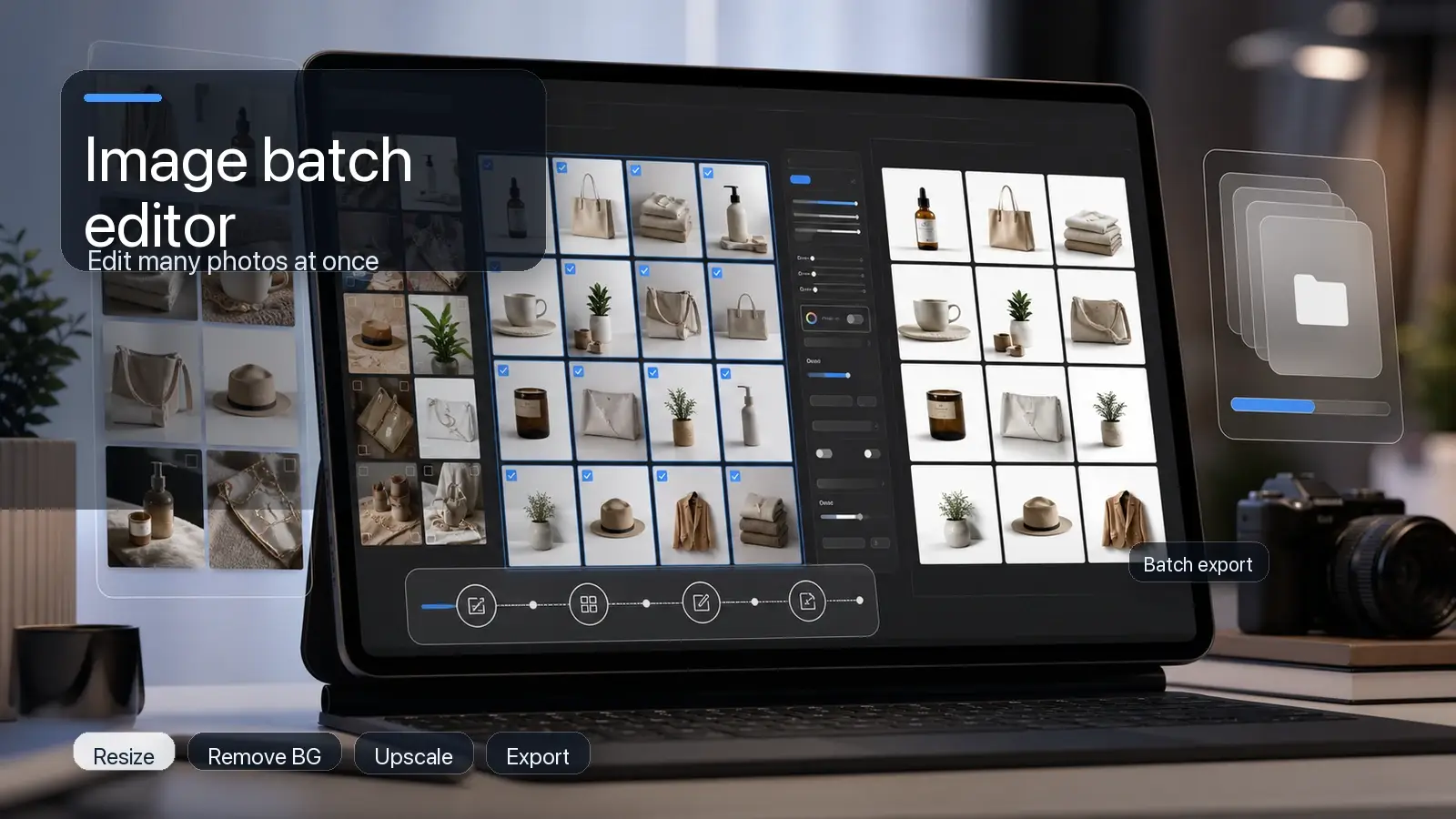 Image batch editor: how to edit multiple images at once