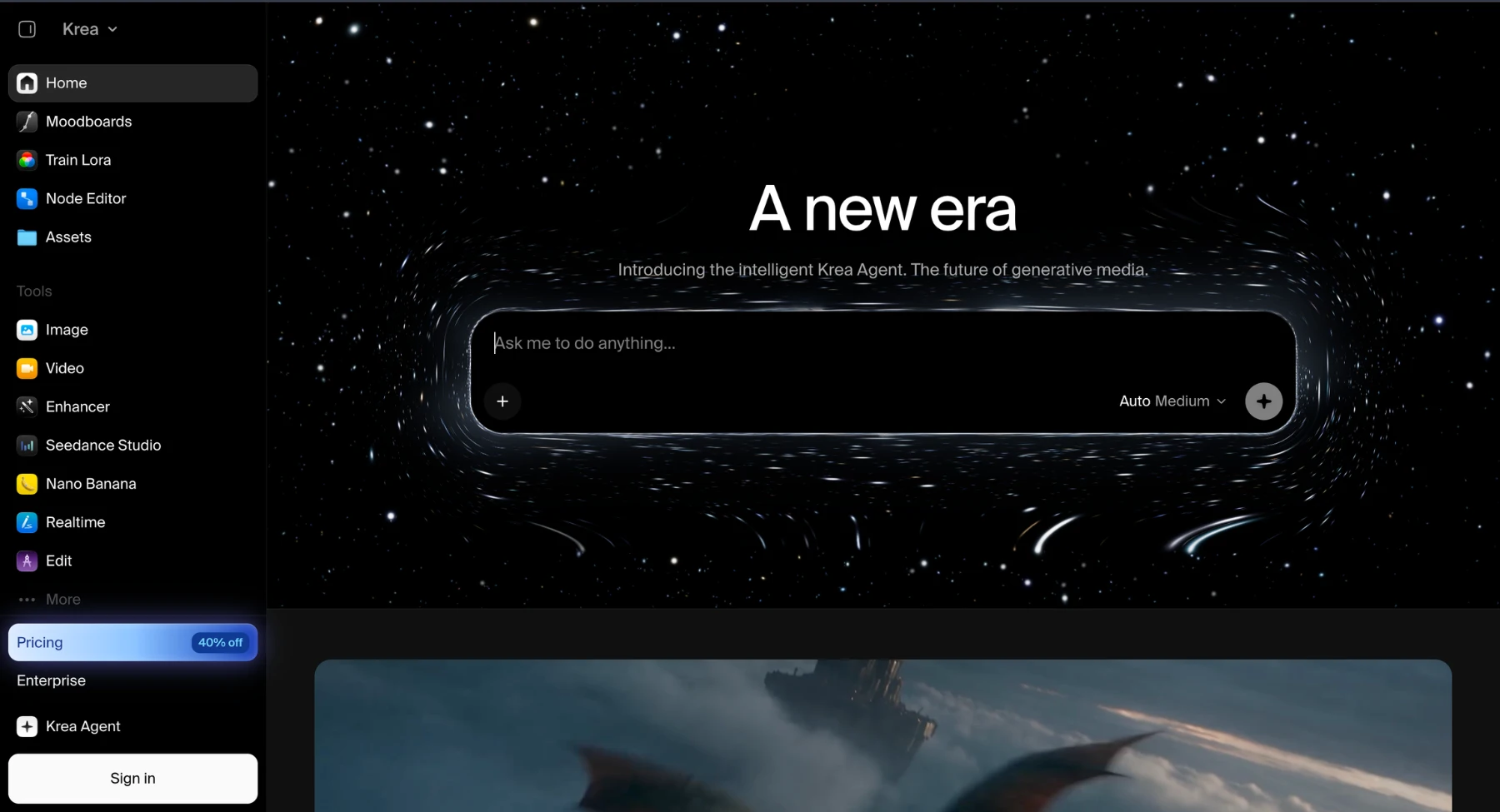 Log in to Pixelbin and open the console